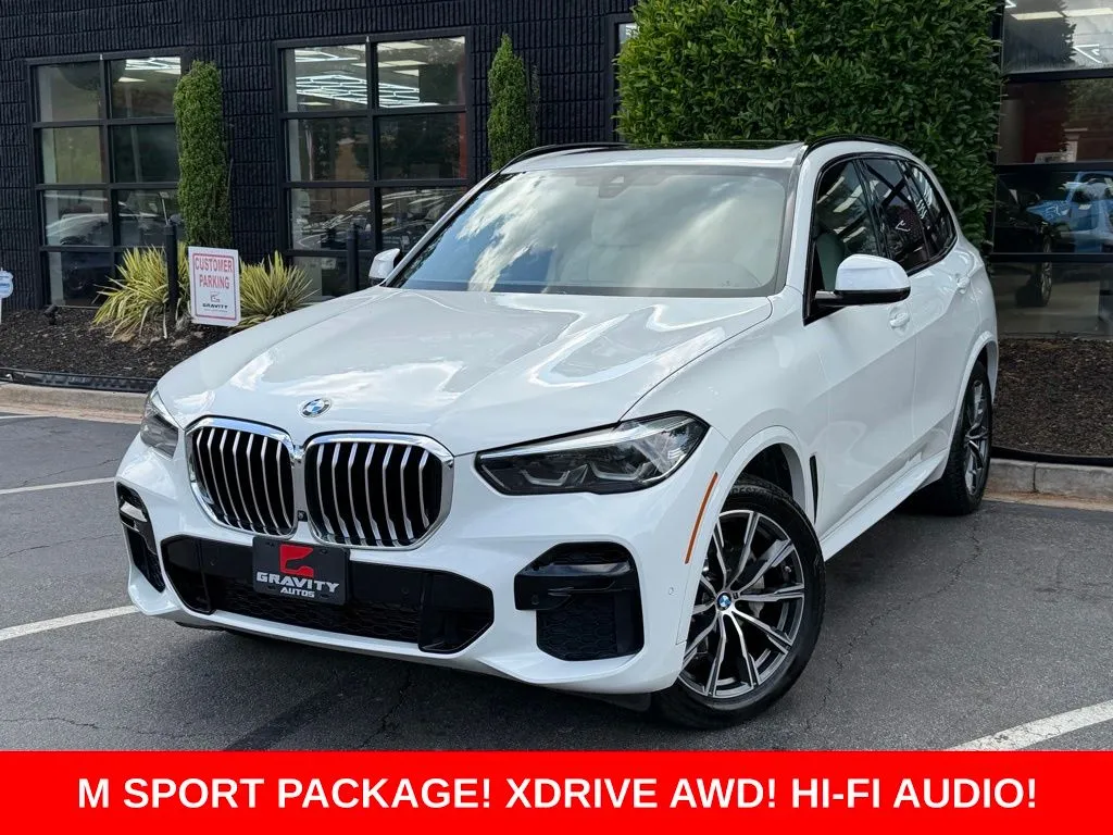 White 2022 BMW X5 xDrive40i for sale in Sandy Springs, GA