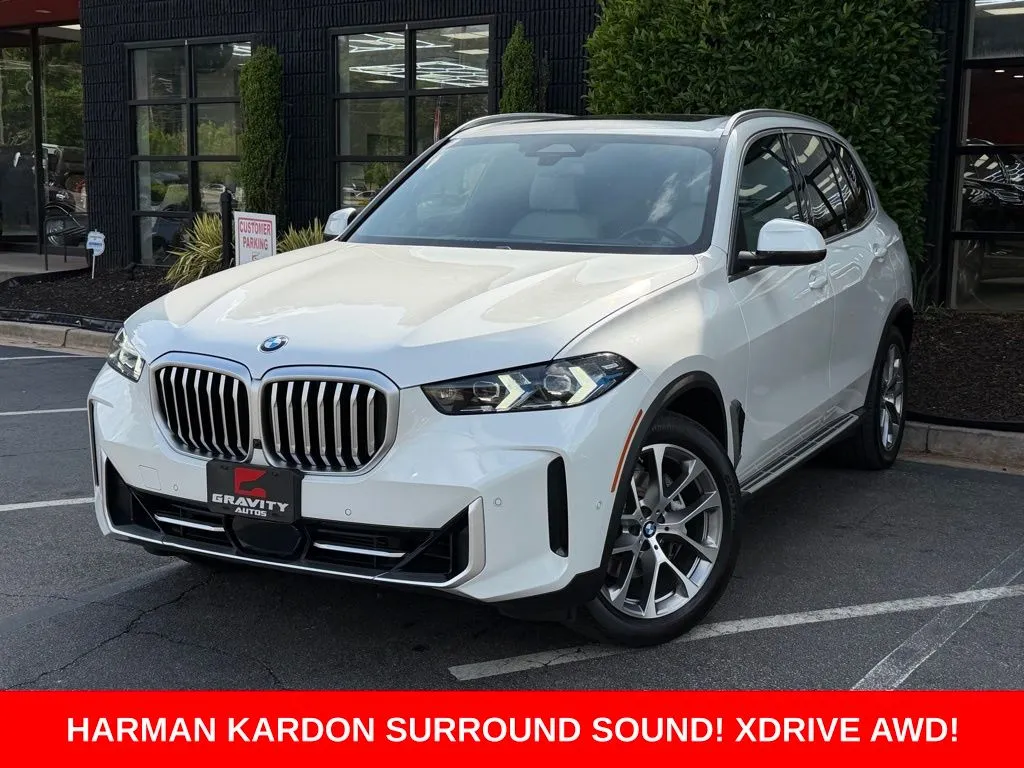 White 2025 BMW X5 xDrive40i for sale in Sandy Springs, GA