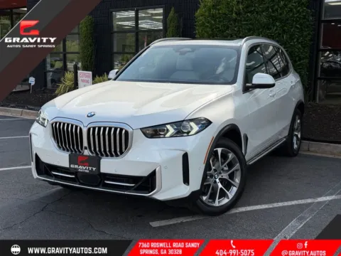 White 2025 BMW X5 xDrive40i for sale in Sandy Springs, GA
