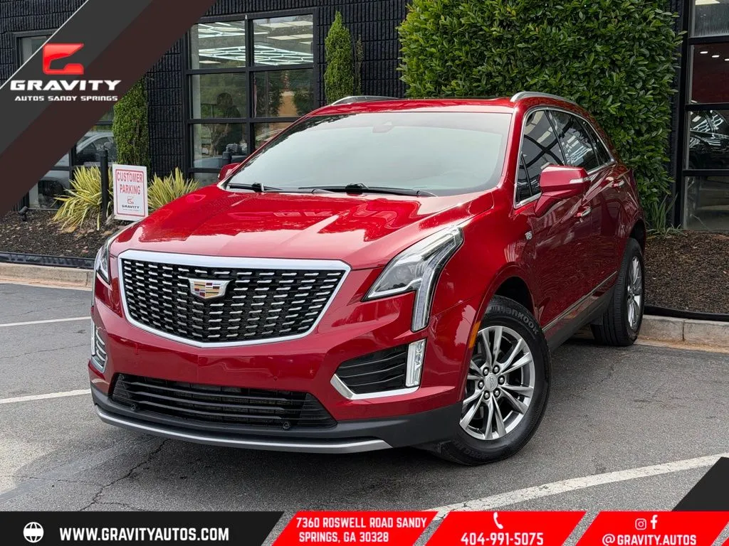 Red 2021 Cadillac XT5 Premium Luxury for sale in Sandy Springs, GA