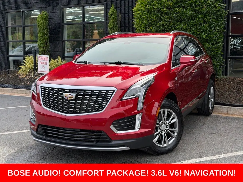 Red 2021 Cadillac XT5 Premium Luxury for sale in Sandy Springs, GA