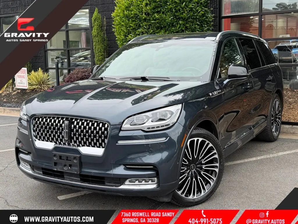 Blue 2024 Lincoln Aviator Black Label for sale in Sandy Springs, GA