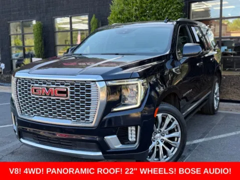 Blue 2023 GMC Yukon Denali for sale in Sandy Springs, GA