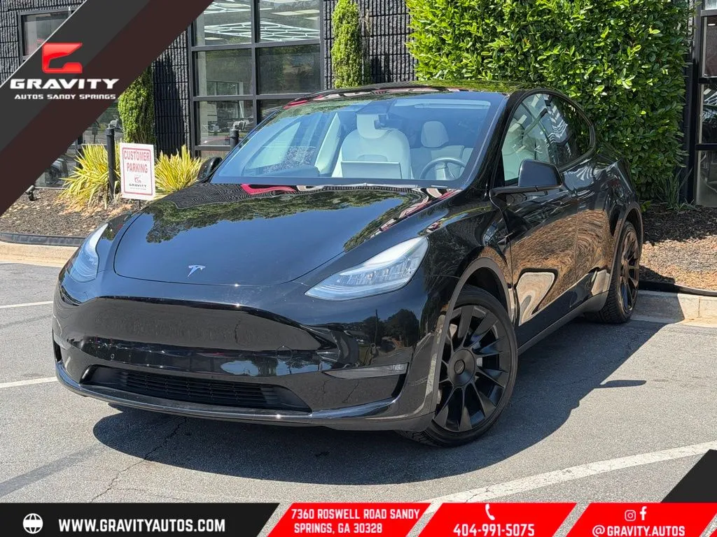 Black 2021 Tesla Model Y Long Range for sale in Sandy Springs, GA