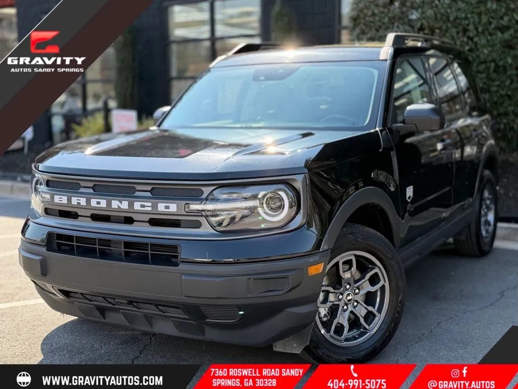 Black 2024 Ford Bronco Sport Big Bend for sale in Sandy Springs, GA