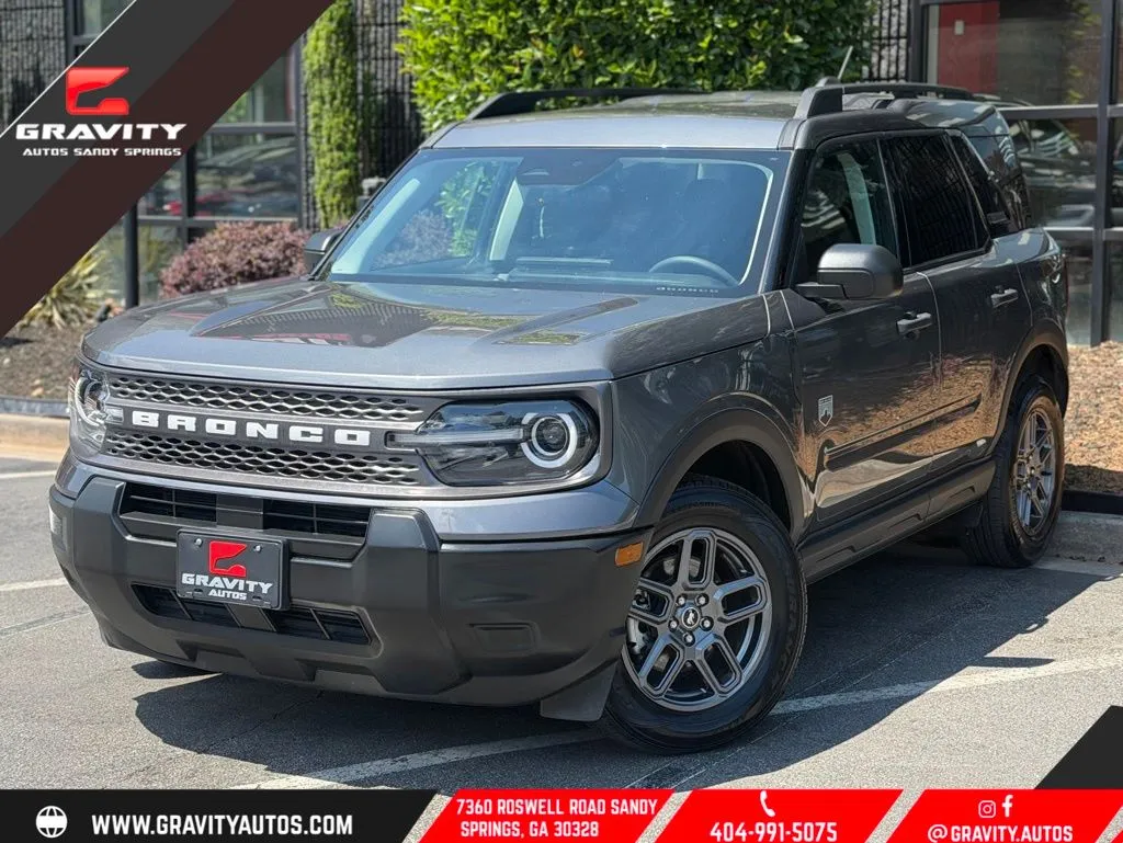 Gray 2025 Ford Bronco Sport Big Bend for sale in Sandy Springs, GA