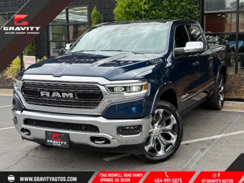 Blue 2023 Ram 1500 Limited for sale in Sandy Springs, GA