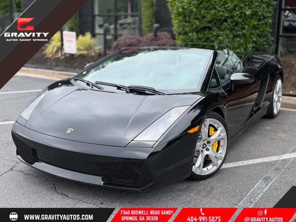 Orange 2007 Lamborghini Gallardo Spyder for sale in Sandy Springs, GA