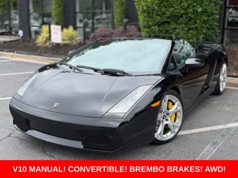 Orange 2007 Lamborghini Gallardo Spyder for sale in Sandy Springs, GA