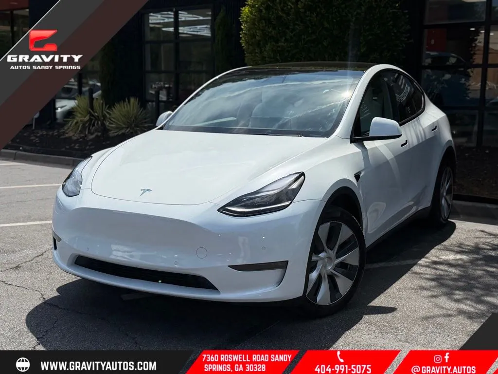 White 2021 Tesla Model Y Long Range for sale in Sandy Springs, GA
