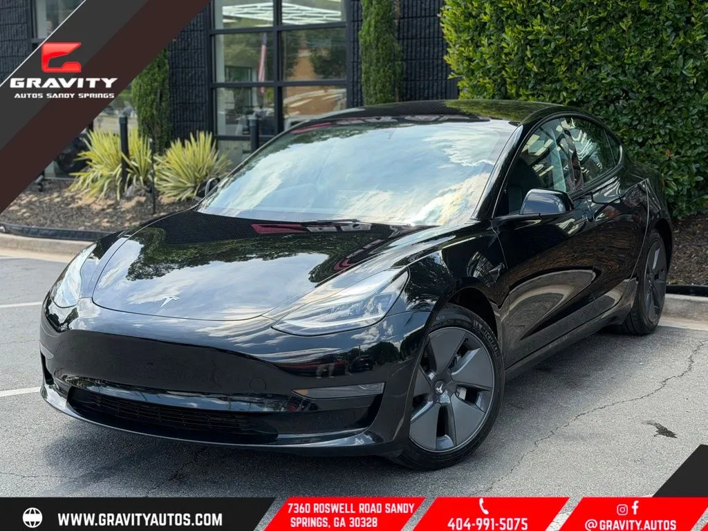 Black 2023 Tesla Model 3 for sale in Sandy Springs, GA