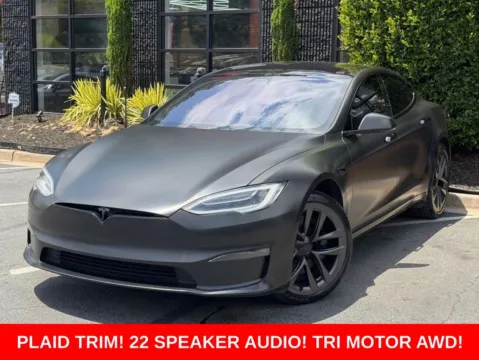 Black 2021 Tesla Model S Plaid for sale in Sandy Springs, GA