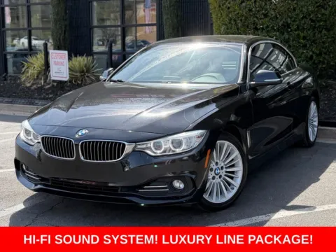 Black 2015 BMW 4 Series 428i for sale in Sandy Springs, GA