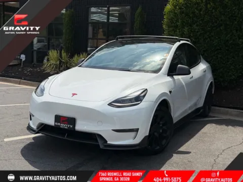 White 2023 Tesla Model Y Long Range for sale in Sandy Springs, GA