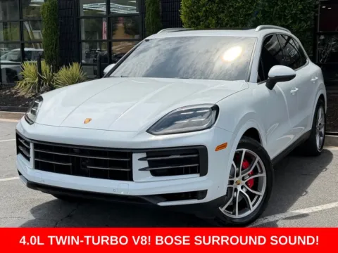 White 2024 Porsche Cayenne S for sale in Sandy Springs, GA