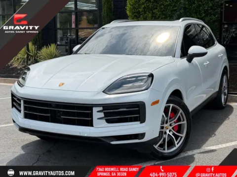 White 2024 Porsche Cayenne S for sale in Sandy Springs, GA