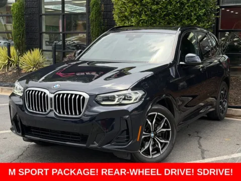 Black 2023 BMW X3 sDrive30i for sale in Sandy Springs, GA
