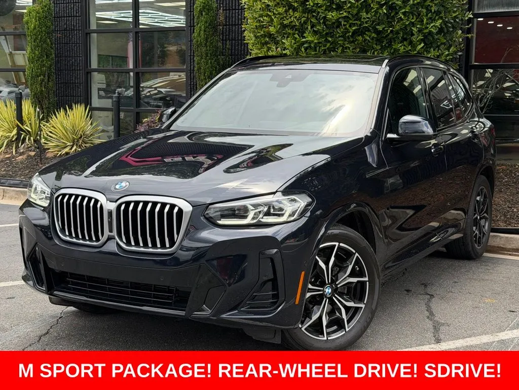 Black 2023 BMW X3 sDrive30i for sale in Sandy Springs, GA