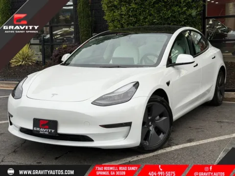 White 2023 Tesla Model 3 for sale in Sandy Springs, GA