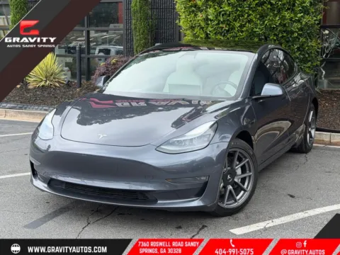 White 2022 Tesla Model 3 Long Range for sale in Sandy Springs, GA