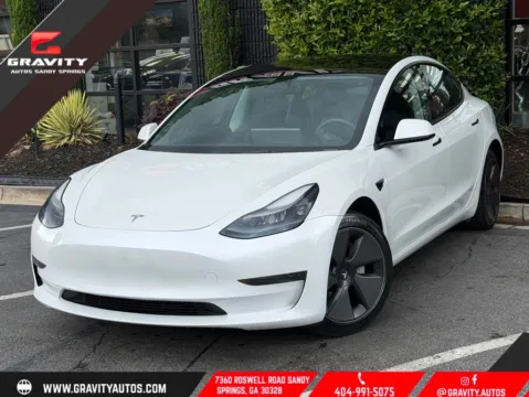 White 2023 Tesla Model 3 for sale in Sandy Springs, GA