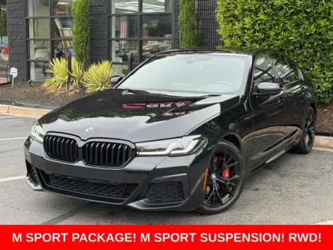 Black 2022 BMW 5 Series 530i for sale in Sandy Springs, GA