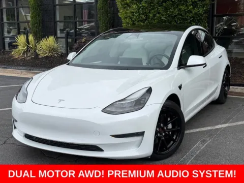 White 2022 Tesla Model 3 Long Range for sale in Sandy Springs, GA