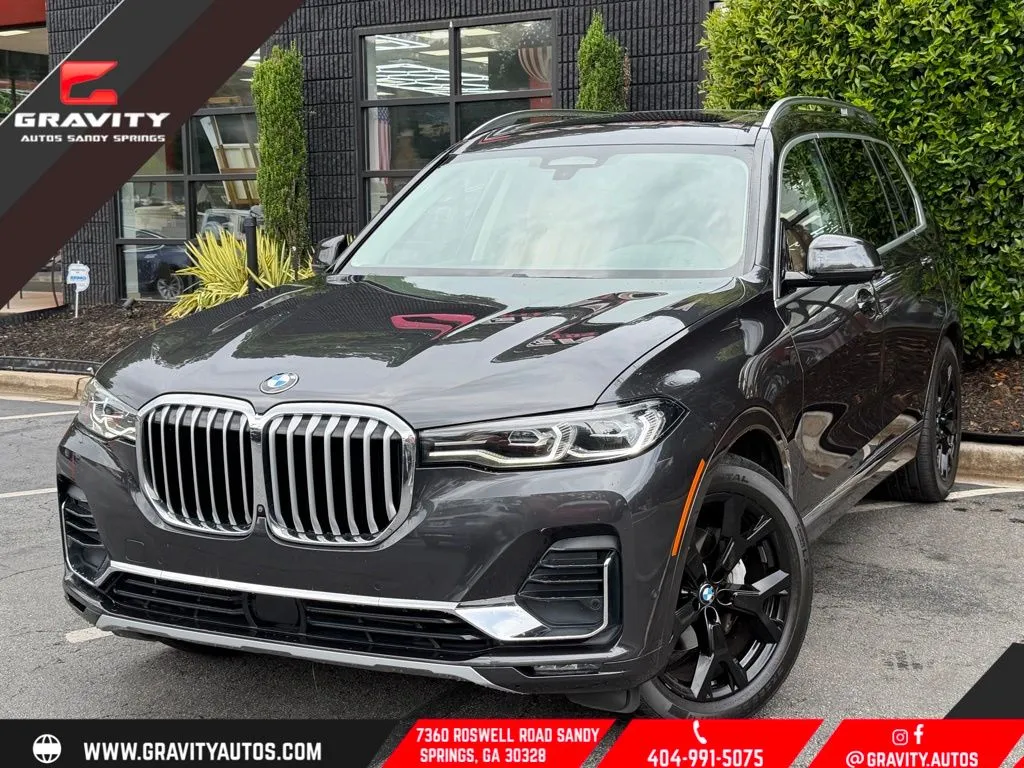 Gray 2022 BMW X7 xDrive40i for sale in Sandy Springs, GA