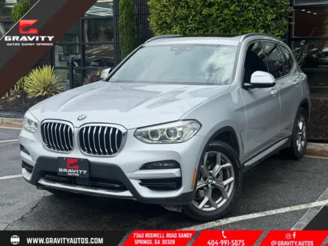 Silver 2020 BMW X3 sDrive30i for sale in Sandy Springs, GA