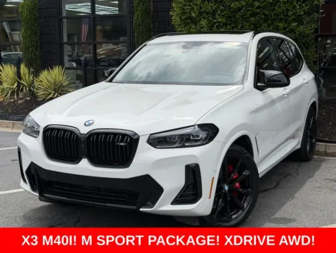 White 2024 BMW X3 M40i for sale in Sandy Springs, GA