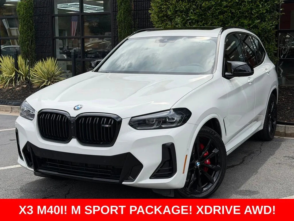 White 2024 BMW X3 M40i for sale in Sandy Springs, GA