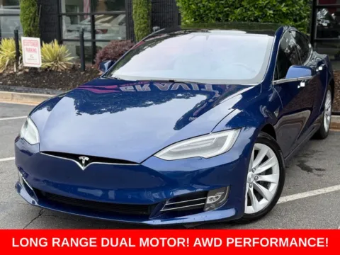 Blue 2020 Tesla Model S Long Range Plus for sale in Sandy Springs, GA