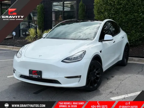 White 2021 Tesla Model Y Long Range for sale in Sandy Springs, GA