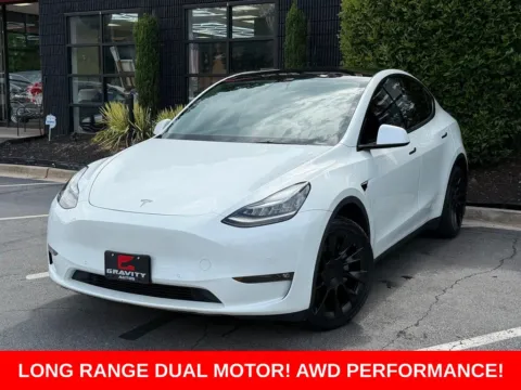 White 2021 Tesla Model Y Long Range for sale in Sandy Springs, GA