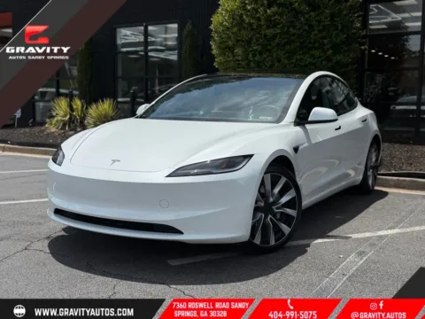 White 2025 Tesla Model 3 Long Range for sale in Sandy Springs, GA