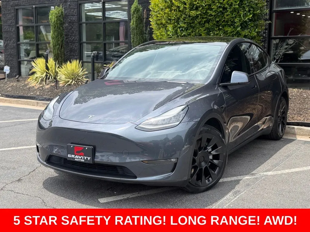 Silver 2021 Tesla Model Y Long Range for sale in Sandy Springs, GA