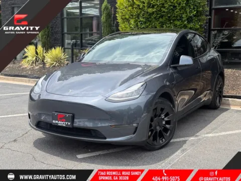 Silver 2021 Tesla Model Y Long Range for sale in Sandy Springs, GA