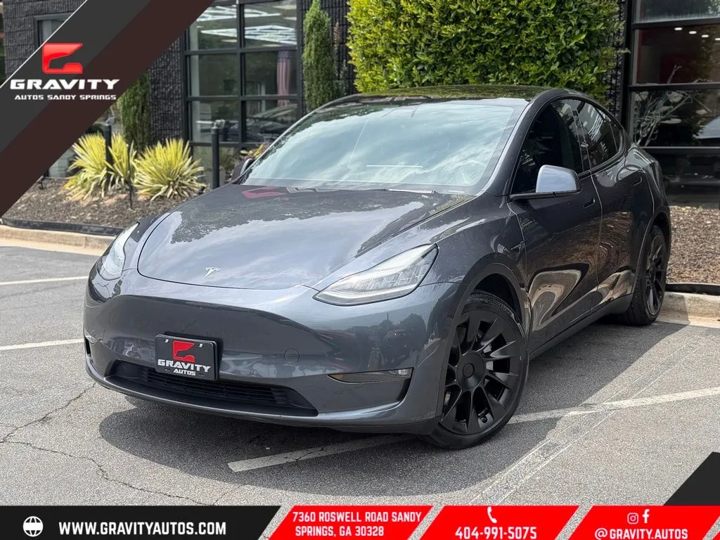 Silver 2021 Tesla Model Y Long Range for sale in Sandy Springs, GA