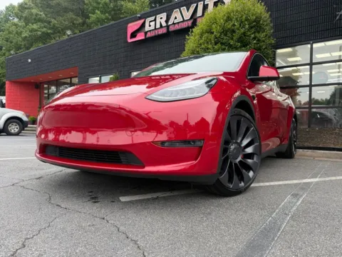 Photos of 2020 Tesla Model Y Performance for sale in Sandy Springs, GA at Gravity Autos Sandy Springs