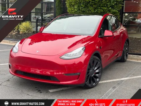 Red 2020 Tesla Model Y Performance for sale in Sandy Springs, GA