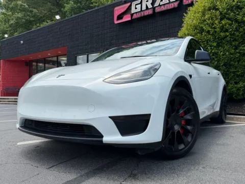 Photos of 2021 Tesla Model Y Long Range for sale in Sandy Springs, GA at Gravity Autos Sandy Springs