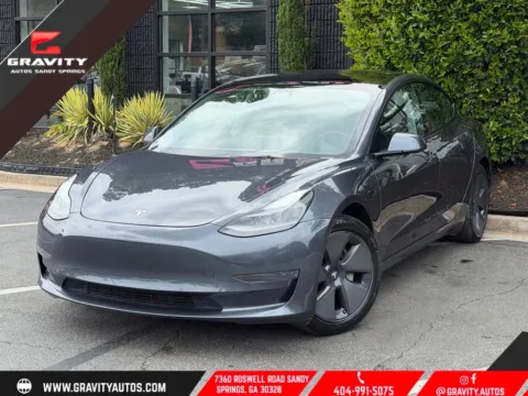 Blue 2022 Tesla Model 3 for sale in Sandy Springs, GA