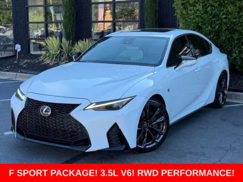 White 2021 Lexus IS 350 F SPORT for sale in Sandy Springs, GA