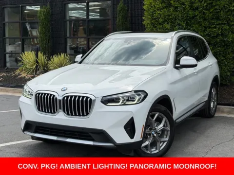 White 2023 BMW X3 sDrive30i for sale in Sandy Springs, GA