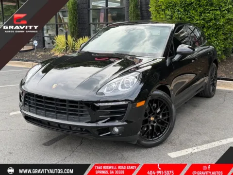 Black 2018 Porsche Macan Sport Edition for sale in Sandy Springs, GA