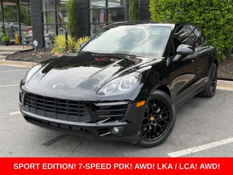 Black 2018 Porsche Macan Sport Edition for sale in Sandy Springs, GA