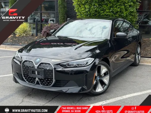 Black 2023 BMW i4 eDrive35 for sale in Sandy Springs, GA