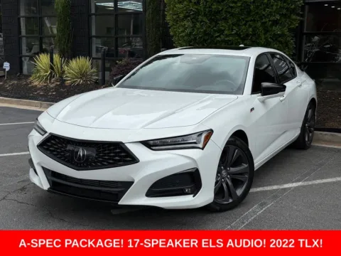 White 2022 Acura TLX A-Spec Package for sale in Sandy Springs, GA