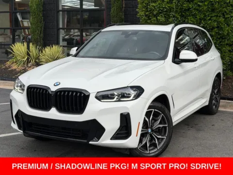 White 2023 BMW X3 sDrive30i for sale in Sandy Springs, GA