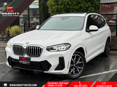 White 2023 BMW X3 sDrive30i for sale in Sandy Springs, GA